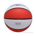 Aangepast logo bedrukt rubber basketbal maat 6